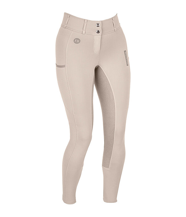 Pantaloni da equitazione hybrid estivi full seat Helen-Mesh