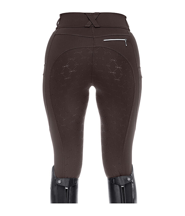 Pantaloni da equitazione hybrid full grip Kathleen