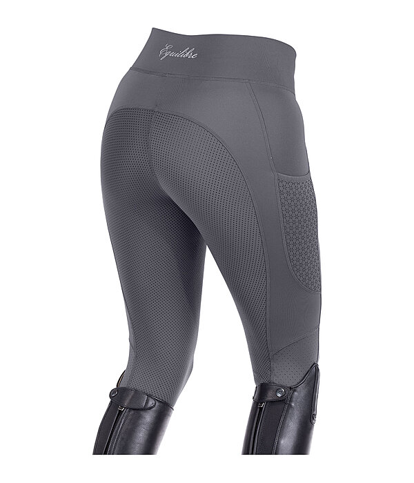 Leggings da equitazione estivi full grip Amanda