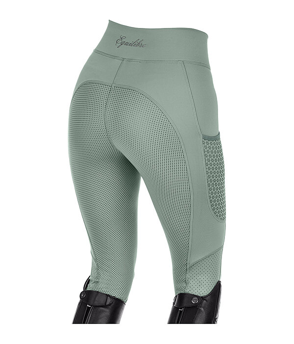 Leggings da equitazione estivi full grip Amanda