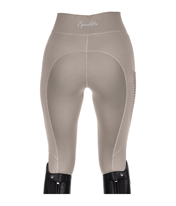 Leggings da equitazione estivi full grip Amanda