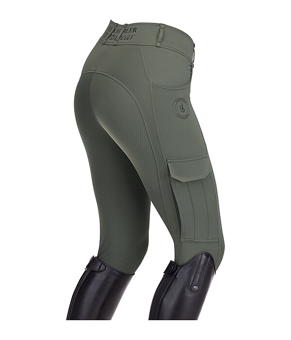 Pantaloni da equitazione hybrid full grip Melina