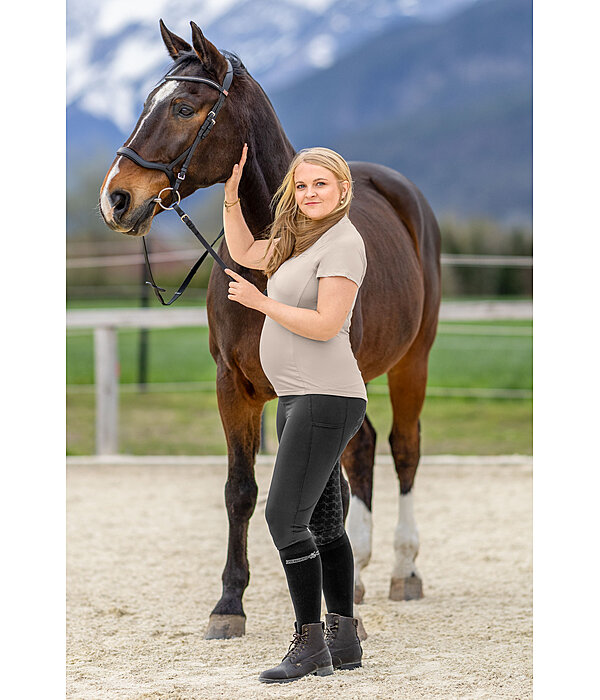 Leggings da equitazione premaman full grip Isi