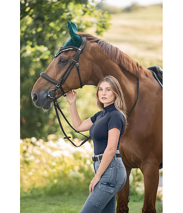 Jeans da equitazione full grip a vita alta Laura