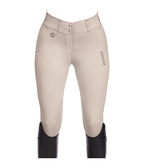 Pantaloni da equitazione hybrid con grip al ginocchio Mesh Romy