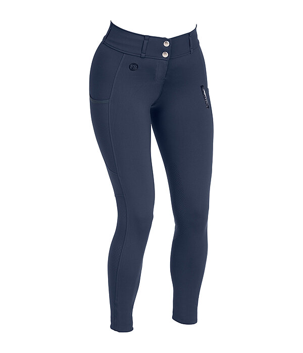 Pantaloni da equitazione hybrid con grip al ginocchio Mesh Romy