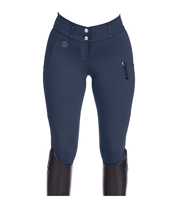 Pantaloni da equitazione hybrid con grip al ginocchio Mesh Romy