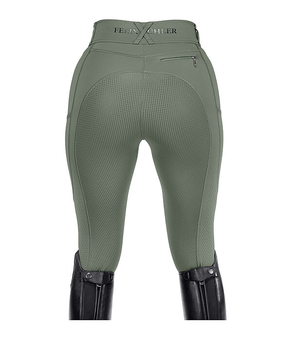 Pantaloni da equitazione hybrid full grip Mesh Aimee