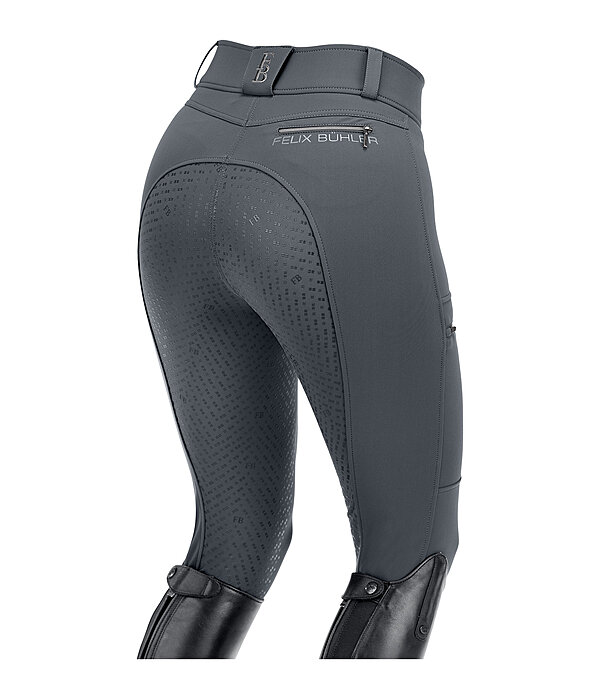 Pantaloni da equitazione termici softshell full grip Cosima