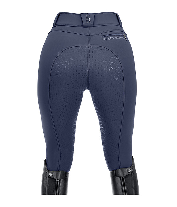 Pantaloni da equitazione termici softshell full grip Cosima
