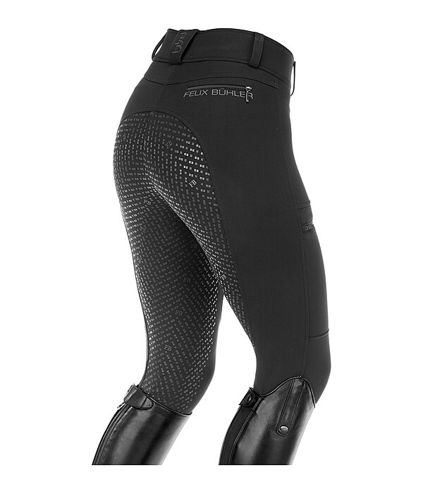 Pantaloni da equitazione termici softshell full grip Cosima