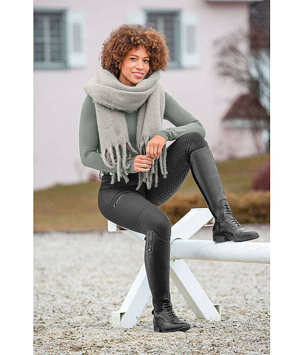 Pantaloni da equitazione termici softshell full grip Cosima