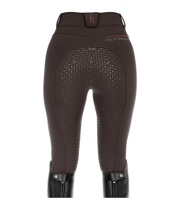 Pantaloni da equitazione termici softshell full grip Cosima