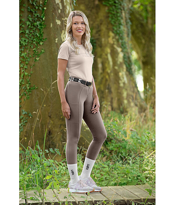 Pantaloni da equitazione hybrid full grip Jolene
