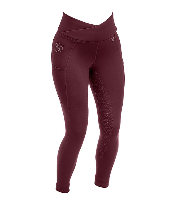 Leggings da equitazione invernali full grip Emilia