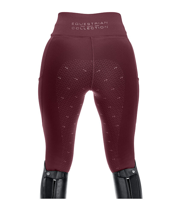 Leggings da equitazione invernali full grip Emilia