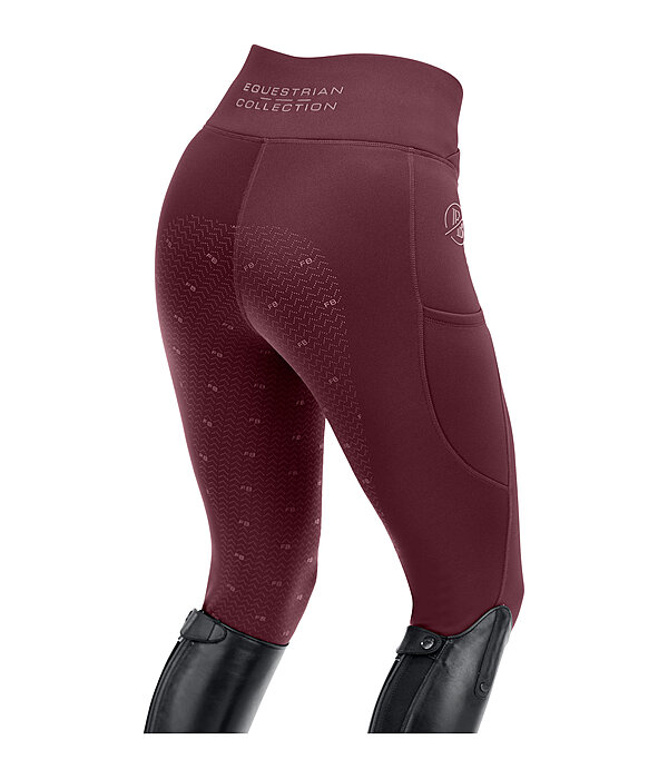 Leggings da equitazione invernali full grip Emilia