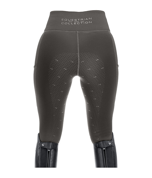 Leggings da equitazione invernali full grip Emilia