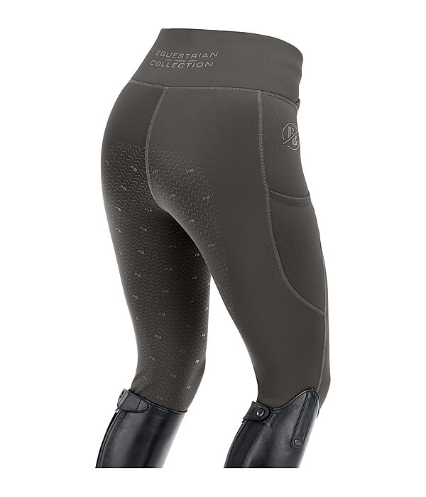 Leggings da equitazione invernali full grip Emilia