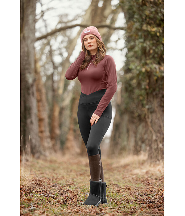 Leggings da equitazione invernali full grip Emilia