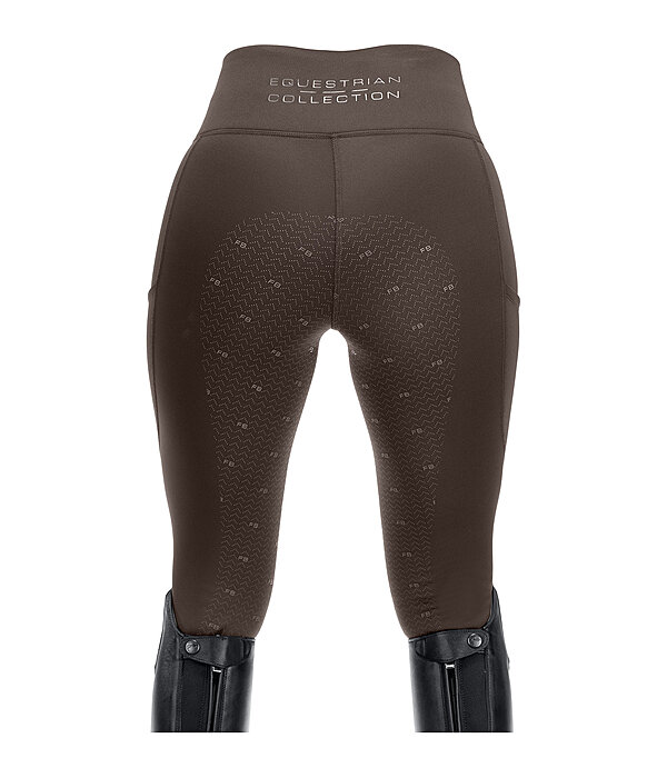 Leggings da equitazione invernali full grip Emilia