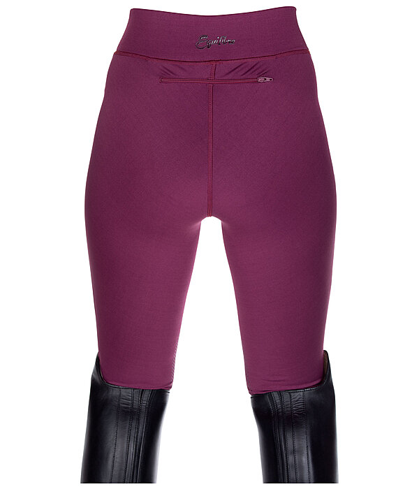 Leggings da equitazione con grip al ginocchio per bambini Casey