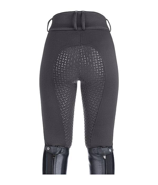 Pantaloni da equitazione hybrid termici full grip per bambini Talea