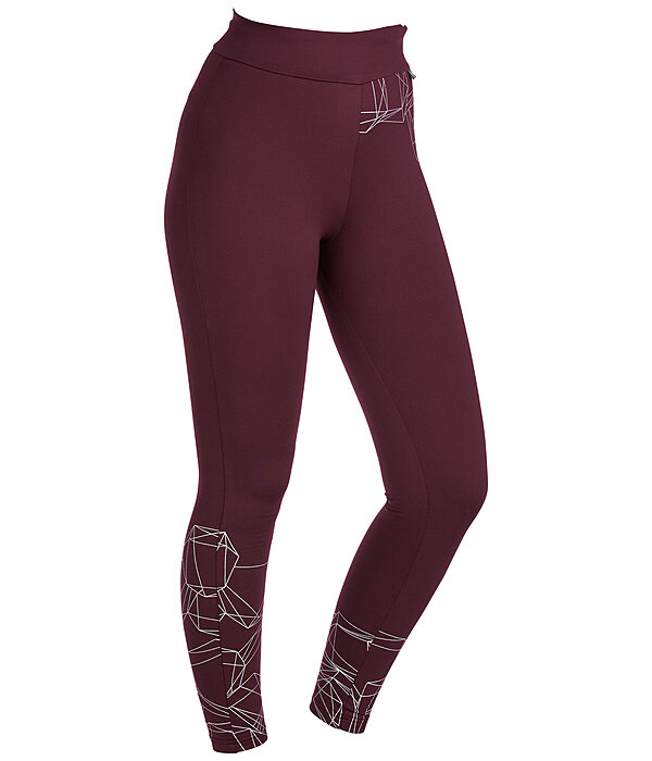 Leggings da volteggio termici per bambini Diamonds - Kramer Equitazione