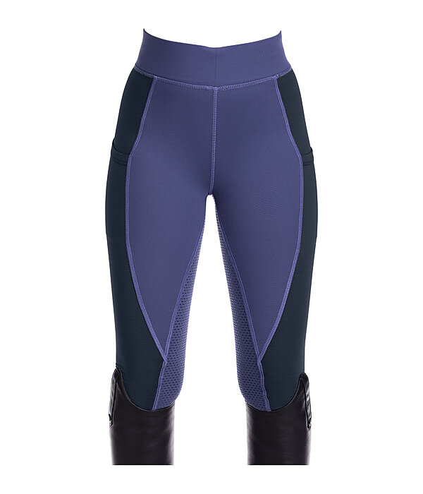 Leggings da equitazione estivi full grip per bambini Mesh Jascha