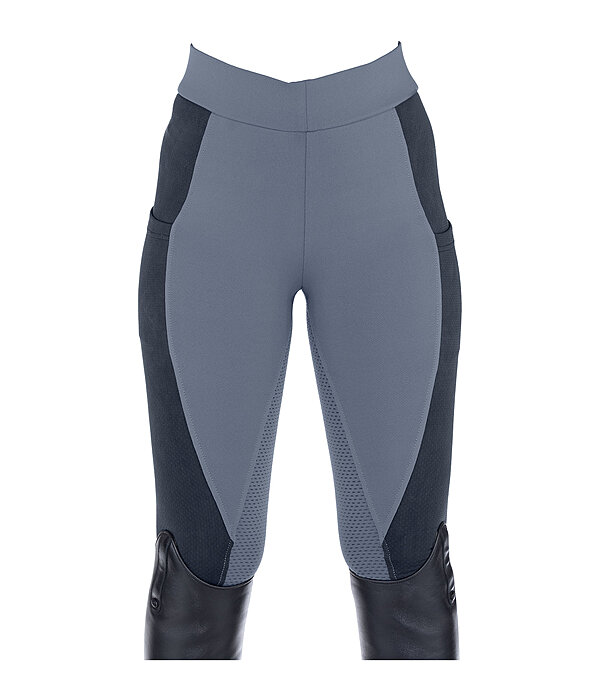 Leggings da equitazione estivi full grip per bambini Mesh Jascha
