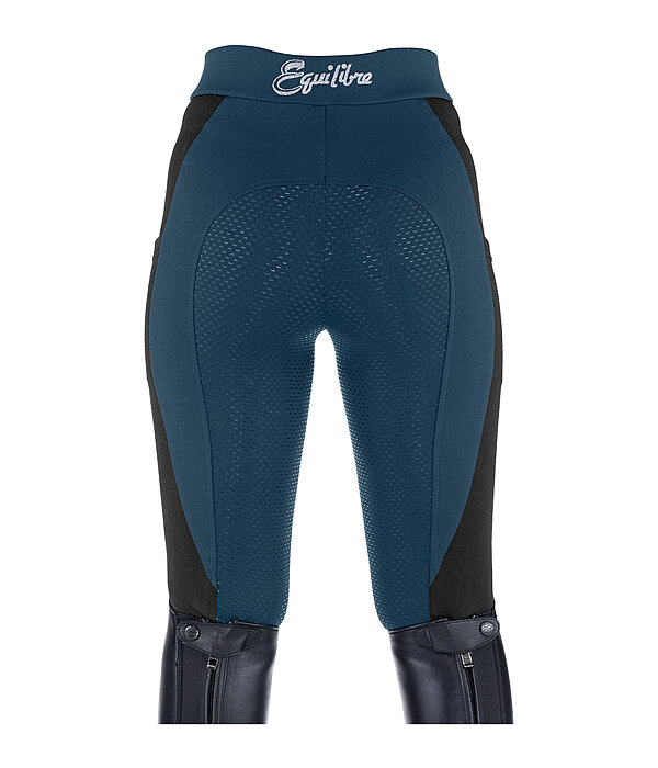 Leggings da equitazione estivi full grip per bambini Mesh Jascha