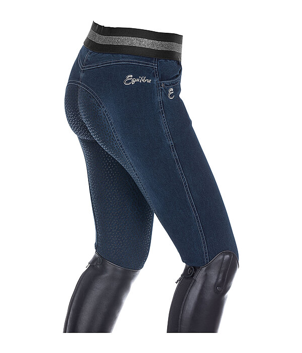 Leggings da equitazione full grip per bambini Nivia