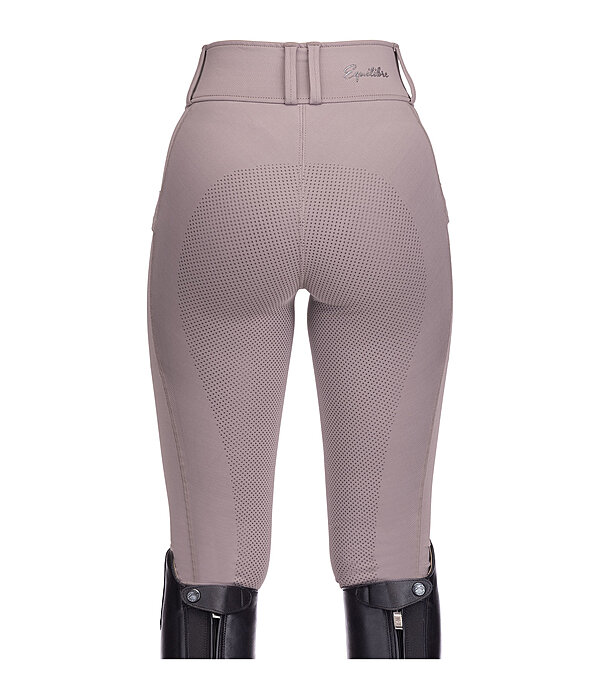 Pantaloni da equitazione hybrid full grip per bambini Ilva
