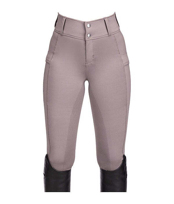 Pantaloni da equitazione hybrid full grip per bambini Ilva