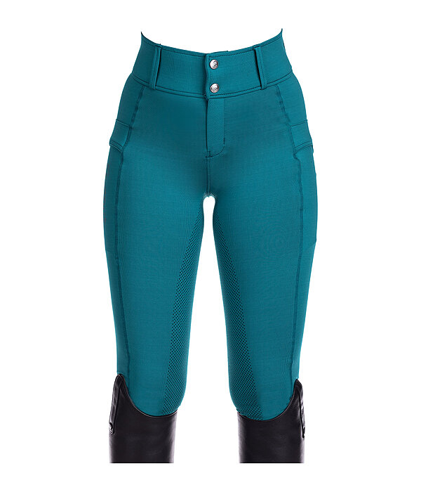 Pantaloni da equitazione hybrid full grip per bambini Ilva