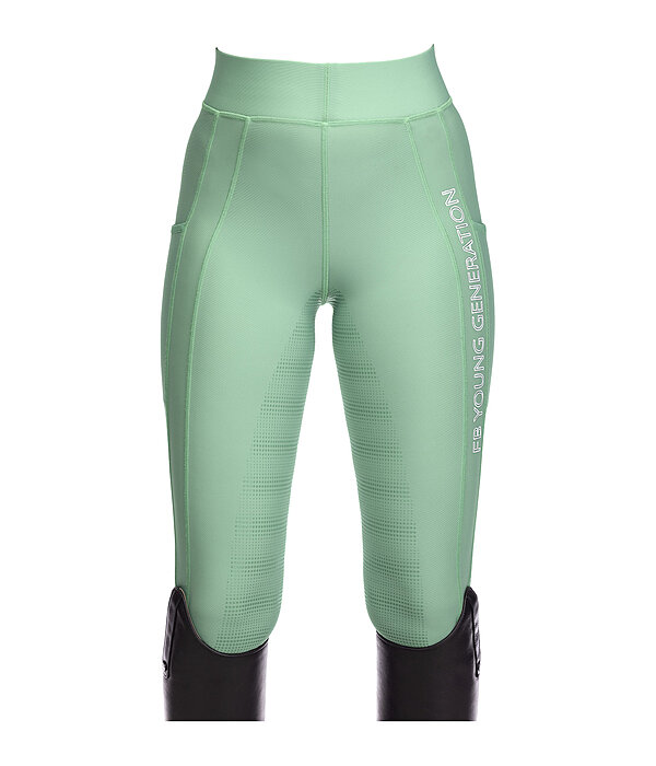 Leggings da equitazione full grip per bambini Abigail II