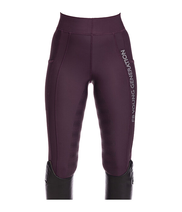 Leggings da equitazione full grip per bambini Abigail II