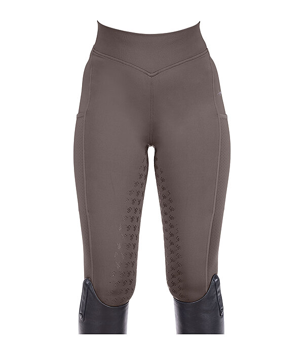 Leggings da equitazione full grip per bambini Laser Cut