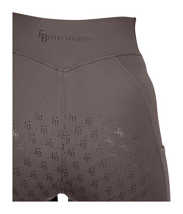 Leggings da equitazione full grip per bambini Laser Cut