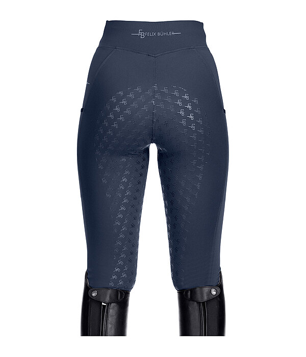 Leggings da equitazione full grip per bambini Laser Cut
