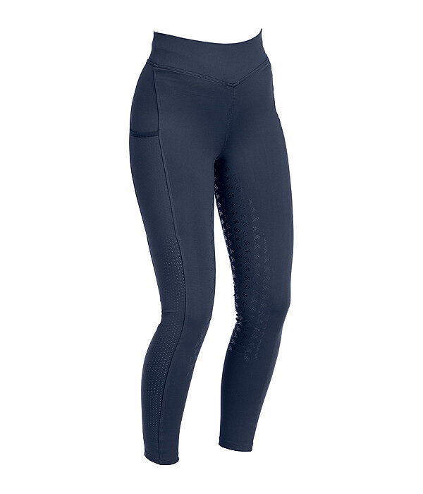 Leggings da equitazione full grip per bambini Laser Cut