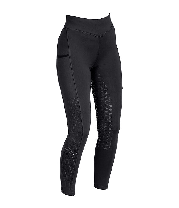 Leggings da equitazione full grip per bambini Laser Cut