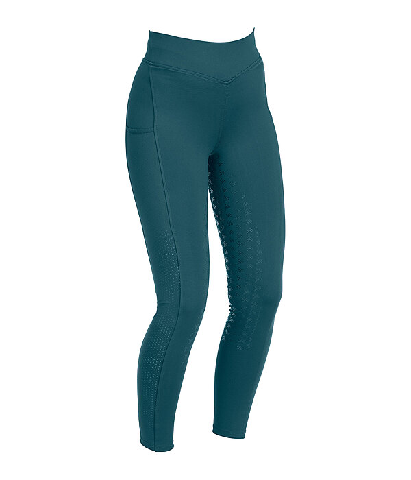 Leggings da equitazione full grip per bambini Laser Cut