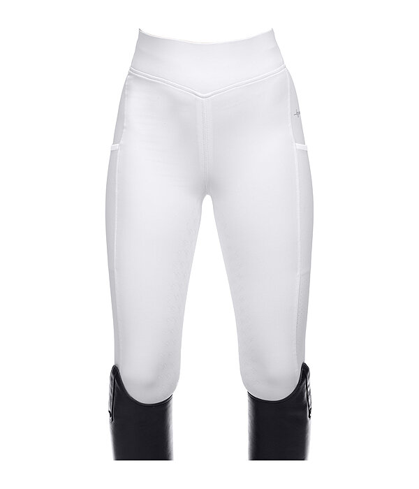 Leggings da equitazione full grip per bambini Laser Cut
