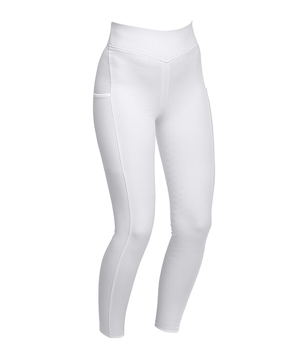 Leggings da equitazione full grip per bambini Laser Cut