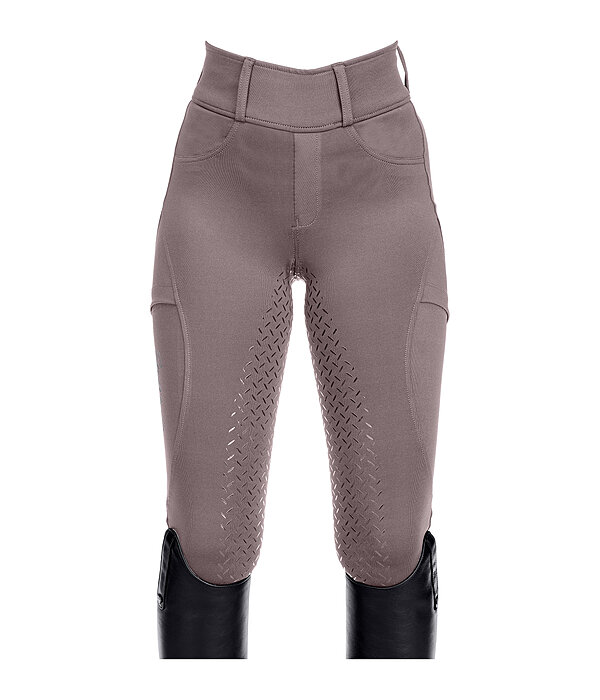 Leggings da equitazione hybrid full grip per bambini Eloise