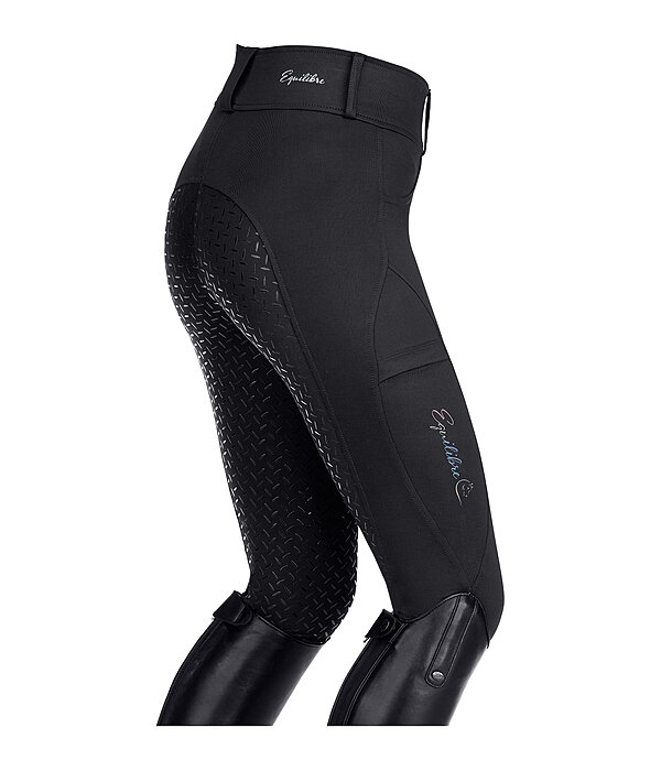 Leggings da equitazione hybrid full grip per bambini Eloise
