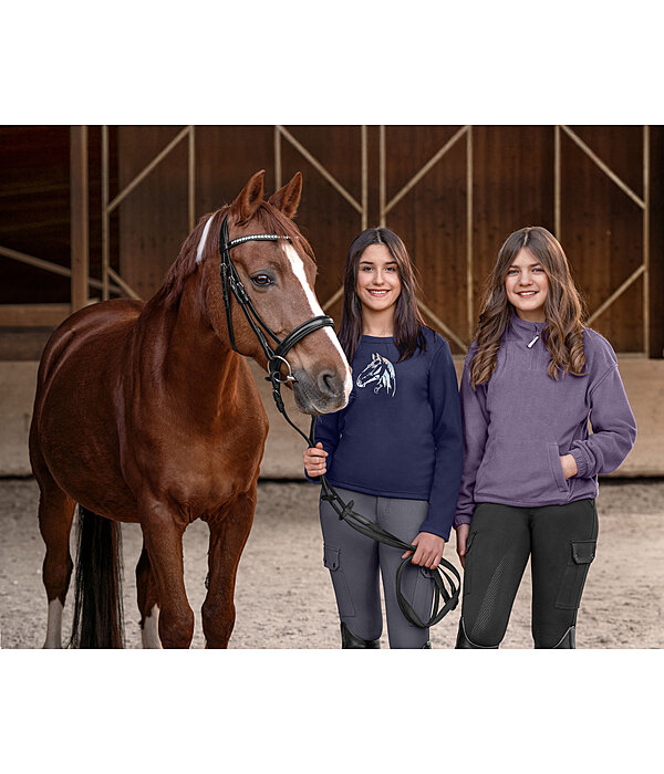 Pantaloni da equitazione full grip per bambini Lorin