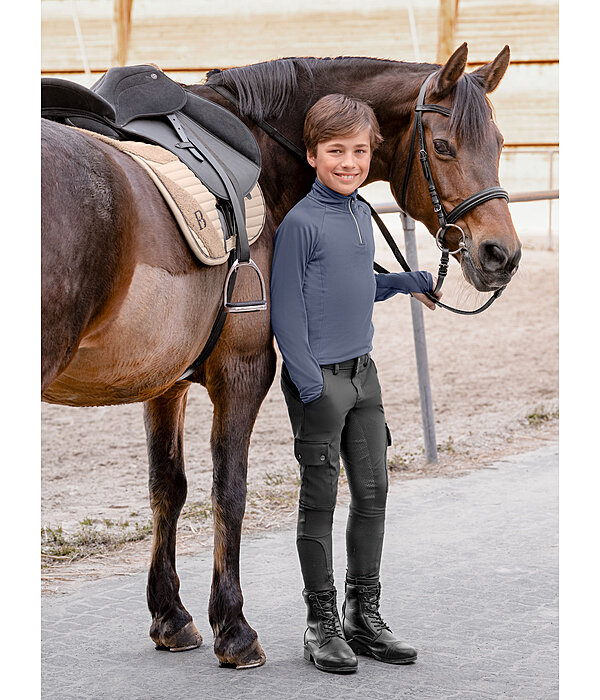 Pantaloni da equitazione full grip per bambini Lorin