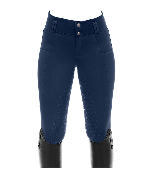 Pantaloni da equitazione termici full grip per bambini Lovis